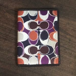 Coach Passport Holder